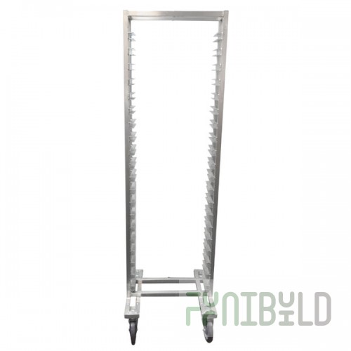 Channel LPNB-15 15 Pan End Load Lo Profile Nesting Bun / Sheet Pan Rack - Assembled