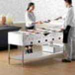 Avantco STE-5S Five Pan Open Well Electric Steam Table with Undershelf - 208/240V, 3750W Avantco STE-5S Five Pan Open Well Electric Steam Table with Undershelf - 208/240V, 3750W