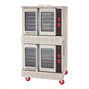American Range MSD-HE DBL Majestic Double Deck Liquid Propane Convection Oven - 108,000 BTU American Range MSD-HE DBL Majestic Double Deck Liquid Propane Convection Oven - 108,000 BTU