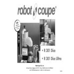 Robot Coupe R301U DICE Combination Food Processor with 4 Qt. / 3.7 Liter Stainless Steel Bowl, Continuous Feed & 4 Discs - 2 hp Robot Coupe R301U DICE Combination Food Processor with 4 Qt. / 3.7 Liter Stainless Steel Bowl, Continuous Feed & 4 Discs - 2 hp