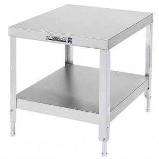 Lakeside 535 Stainless Steel Stationary NSF Equipment Stand with Undershelf - 21 1/4 Lakeside 535 Stainless Steel Stationary NSF Equipment Stand with Undershelf - 21 1/4