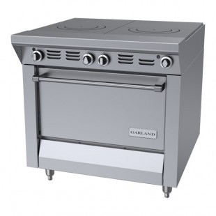Garland MST45R-E LP Master Sentry Series Liquid Propane 2 Section Front Fired Hot Top 34