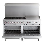 Cooking Performance Group S60-G24-N Natural Gas 6 Burner 60 Cooking Performance Group S60-G24-N Natural Gas 6 Burner 60
