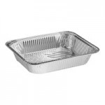 Western Plastics Half Size Heavy-Duty Foil Steam Table Pan 2 9/16