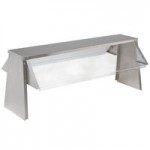 Advance Tabco HDRCP-4-BS Stainless Steel Heavy-Duty Four Well Refrigerated Cold Table with Enclosed Base