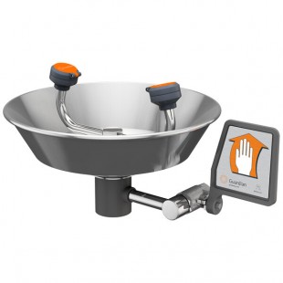 Guardian Equipment G1815 Unmounted Eyewash Station with Stainless Steel Bowl