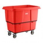 Lavex 16 Cubic Foot Red Leakproof Cube Truck (1000 lb. Capacity) Lavex 16 Cubic Foot Red Leakproof Cube Truck (1000 lb. Capacity)