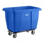 Lavex 16 Cubic Foot Red Leakproof Cube Truck (1000 lb. Capacity) Lavex 16 Cubic Foot Red Leakproof Cube Truck (1000 lb. Capacity)