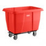 Lavex 16 Cubic Foot Red Leakproof Cube Truck (1000 lb. Capacity) Lavex 16 Cubic Foot Red Leakproof Cube Truck (1000 lb. Capacity)