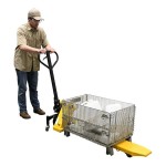 Vestil Steel Single Fork Pallet Master with 8 1/4 Vestil Steel Single Fork Pallet Master with 8 1/4