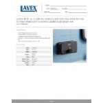 Lavex 40 fl. oz. (1,200 mL) Matte Black Stainless Steel Manual Surface-Mounted Horizontal Liquid Soap Dispenser