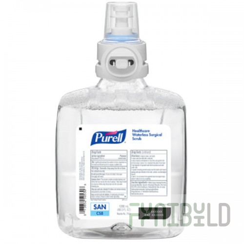 PURELL® 7869-02 Healthcare CS8 1200 mL Waterless Surgical Scrub Hand Sanitizer Gel - 2/Case
