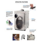Ecor Pro EPD50-PRO DryFan 25 Pint Stainless Steel Desiccant Dehumidifier - 120V