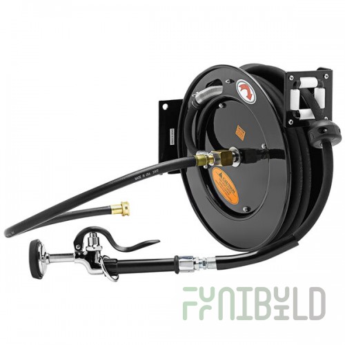 Equip by T&S 5HR-342-01-GH 50' Hose Reel with Spray Valve