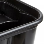 Rubbermaid® FG315488BLA Deluxe Janitorial Cleaning Caddy