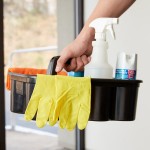 Rubbermaid® FG315488BLA Deluxe Janitorial Cleaning Caddy