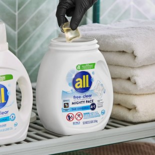 All Free Clear MIGHTY PACS 80-Count Laundry Detergent Pacs - 4/Case All Free Clear MIGHTY PACS 80-Count Laundry Detergent Pacs - 4/Case