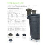 Toter RFL32-00GRY Graystone Flat Lid for 32 Gallon Round Trash Cans Toter RFL32-00GRY Graystone Flat Lid for 32 Gallon Round Trash Cans