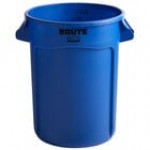 Rubbermaid® FG263200DGRN BRUTE 32 Gallon Green Round Trash Can