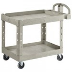 Rubbermaid® FG263200DGRN BRUTE 32 Gallon Green Round Trash Can