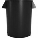Carlisle 84102004 Bronco 20 Gallon Yellow Round Trash Can Carlisle 84102004 Bronco 20 Gallon Yellow Round Trash Can