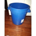 Carlisle 84102004 Bronco 20 Gallon Yellow Round Trash Can Carlisle 84102004 Bronco 20 Gallon Yellow Round Trash Can
