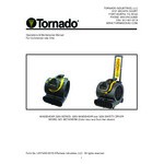 Tornado 98786 Windshear 3200 3-Speed Safety Air Mover with Caution Wet Floor Sign - 3/5 hp Tornado 98786 Windshear 3200 3-Speed Safety Air Mover with Caution Wet Floor Sign - 3/5 hp