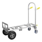 Wesco Industrial Products Spartan Economy 1,000 lb. Junior Aluminum Convertible Hand Truck with 10 Wesco Industrial Products Spartan Economy 1,000 lb. Junior Aluminum Convertible Hand Truck with 10