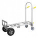 Wesco Industrial Products Spartan Economy 1,000 lb. Junior Aluminum Convertible Hand Truck with 10 Wesco Industrial Products Spartan Economy 1,000 lb. Junior Aluminum Convertible Hand Truck with 10