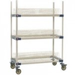 Metro MAX4-PR48VX3 MetroMax 4 Mobile Four Tier Tray Drying Rack - 24