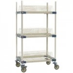 Metro MAX4-PR48VX3 MetroMax 4 Mobile Four Tier Tray Drying Rack - 24