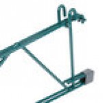 Metro SWD24K3 Smartwall G3 Metroseal Green Double Shelf Support 26 9/16