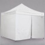 Caravan Canopy 21003506010 Alumashade Bigfoot 10' x 10' White Light-Duty Commercial Grade Instant Canopy Deluxe Kit with Side Walls Caravan Canopy 21003506010 Alumashade Bigfoot 10' x 10' White Light-Duty Commercial Grade Instant Canopy Deluxe Kit with Side Walls
