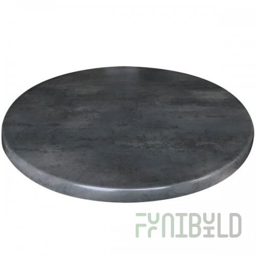 Holland Bar Stool OD30RBlkStl EnduroTop 30
