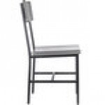 BFM Seating Memphis Sand Black Customizable Steel Side Chair with Gray Ash Wooden Back and Seat BFM Seating Memphis Sand Black Customizable Steel Side Chair with Gray Ash Wooden Back and Seat