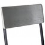 BFM Seating Memphis Sand Black Customizable Steel Side Chair with Gray Ash Wooden Back and Seat BFM Seating Memphis Sand Black Customizable Steel Side Chair with Gray Ash Wooden Back and Seat