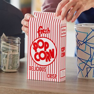 Great Western 11063 1.25 oz. Popcorn Box - 500/Case Great Western 11063 1.25 oz. Popcorn Box - 500/Case
