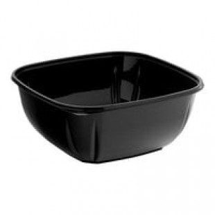 Sabert 94160B50 Bowl2 160 oz. Black Square Catering Bowl - 50/Case Sabert 94160B50 Bowl2 160 oz. Black Square Catering Bowl - 50/Case