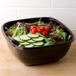 Sabert 94160B50 Bowl2 160 oz. Black Square Catering Bowl - 50/Case Sabert 94160B50 Bowl2 160 oz. Black Square Catering Bowl - 50/Case