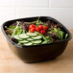Sabert 94160B50 Bowl2 160 oz. Black Square Catering Bowl - 50/Case Sabert 94160B50 Bowl2 160 oz. Black Square Catering Bowl - 50/Case