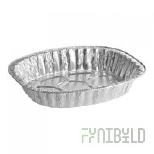 Durable Packaging Oval Foil Roast Pan 18