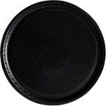Solut Black Elegance Round Coated Heavy Weight Catering / Deli Tray 12