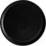 Solut Black Elegance Round Coated Heavy Weight Catering / Deli Tray 12