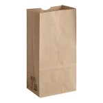 Duro Husky Dubl Life 8 lb. Heavy Duty Natural Kraft Bag - 400/Bundle