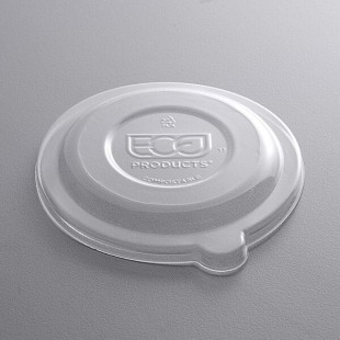 Eco-Products EP-BL6LID WorldView 6-8 oz. Compostable Plastic Coupe Bowl Lid - 600/Case Eco-Products EP-BL6LID WorldView 6-8 oz. Compostable Plastic Coupe Bowl Lid - 600/Case