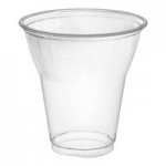 EcoChoice 5-12 oz. Compostable Clear Round Low Dome Dessert Lid with No Hole - 500/Case EcoChoice 5-12 oz. Compostable Clear Round Low Dome Dessert Lid with No Hole - 500/Case
