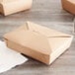 Fold-Pak 02BPEARTHM Bio-Plus-Earth Kraft Microwavable Paper #2 Take-Out Containers 7 3/4 Fold-Pak 02BPEARTHM Bio-Plus-Earth Kraft Microwavable Paper #2 Take-Out Containers 7 3/4