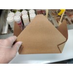 Fold-Pak 02BPEARTHM Bio-Plus-Earth Kraft Microwavable Paper #2 Take-Out Containers 7 3/4 Fold-Pak 02BPEARTHM Bio-Plus-Earth Kraft Microwavable Paper #2 Take-Out Containers 7 3/4