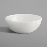RAK Porcelain Nano 4.1 oz. Ivory Porcelain Oil / Vinegar / Soy Sauce Pot - 12/Case