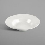 RAK Porcelain Nano 4.1 oz. Ivory Porcelain Oil / Vinegar / Soy Sauce Pot - 12/Case